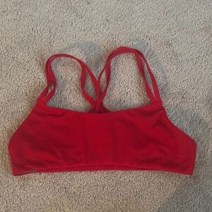 Jolyn Red Bikini Top